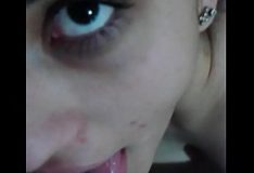 Putinha bem vagabunda chupando pica