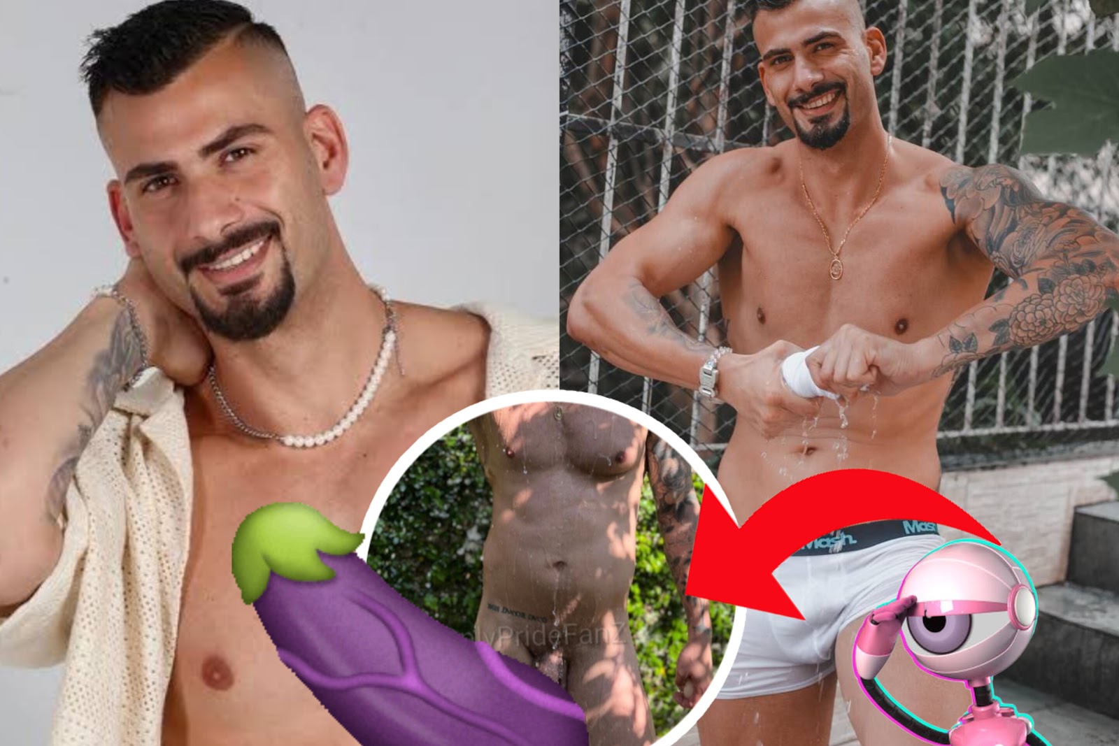 Finalmente! Ex: BBB Nizam mostrou o pau em foto vazada é tamanho do dote agrada é impressiona geral!