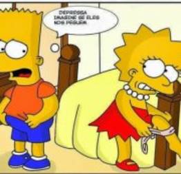 Lisa! ninguém pode saber que comi sua bucetinha