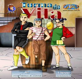 Sacanagens na vila com a turma do chaves