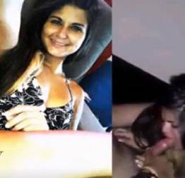 Barbara ninfetinha na suruba deixou gravar e caiu na net trepando