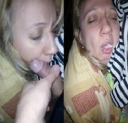Gozando na boca da sogra enquanto dorme