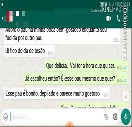 Esposa escolhendo qual será o próximo pau que ela quer e o que vai fazer