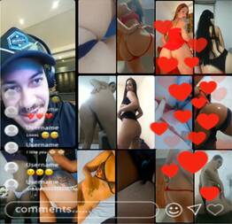 A Melhor e Maior Live do RS VWdelas compilado novinhas