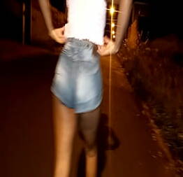 Minha priminha sozinha na rua vindo do bailao aproveitei da gostosa  | sexo da rua |sexo na rua