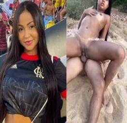 Nicolly Rosae nua fodendo com amigo na mata - midiasexl